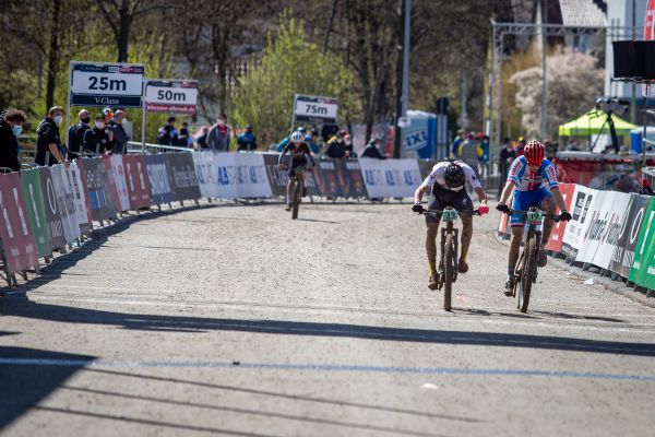 Albstadt '21 - juniors - Filip Konečný těsně prohrál špurt