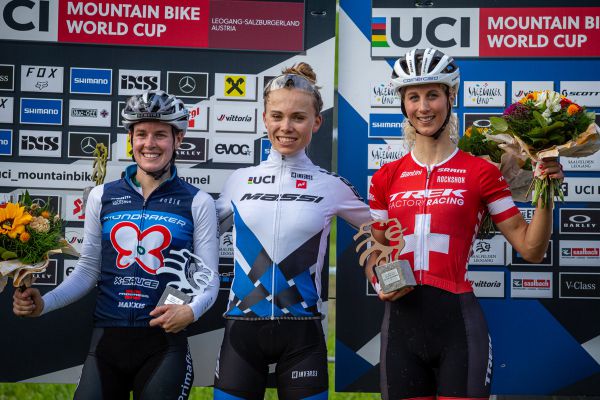 Leogang '21 XCC - trojice nejrychlejších žen