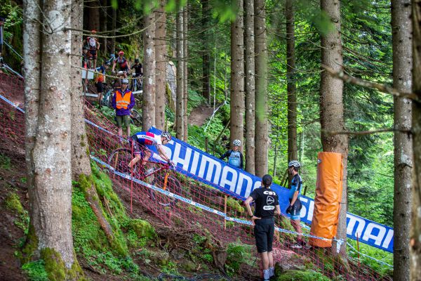 SP Leogang 2021 - trénink - Ondřej Cink v nejtěžším sjezdu