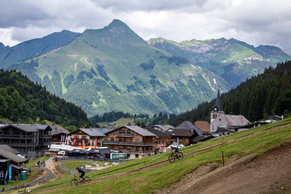 Světový pohár XCO #4 - Les Gets 2021 - trénink