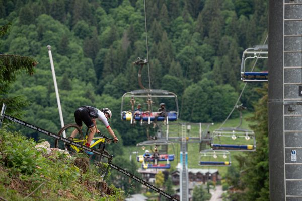 Světový pohár XCO #4 - Les Gets 2021 - trénink
