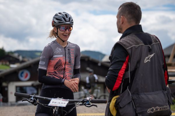 SP Les Gets 2021 - Karlu Štěpánovou jsme stihli už jen na konci tréninku