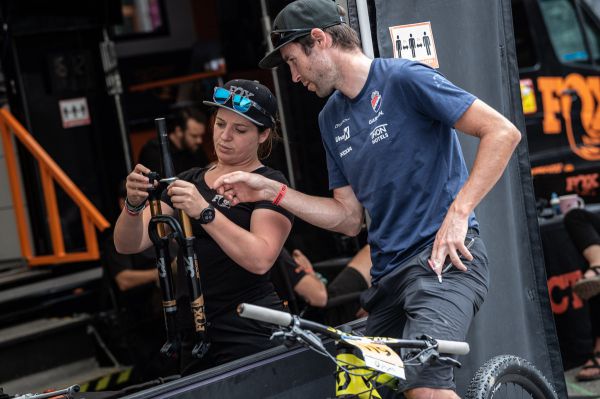 Světový pohár XCO #4 - Les Gets 2021 - trénink