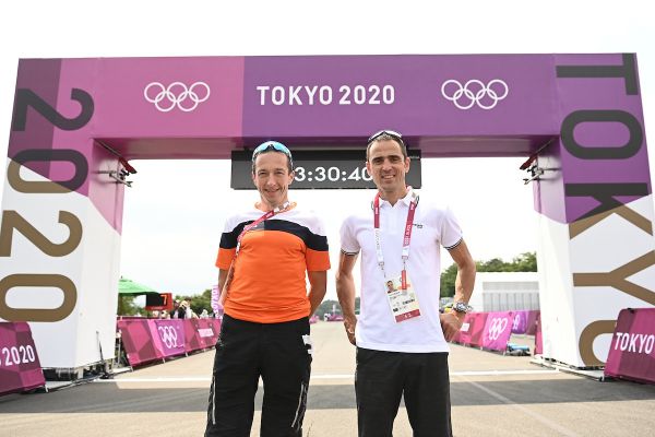 OH Tokio 2020 - Bart Brentjens a Julien Absalon, vítězové OH 1996, 2004 a 2008