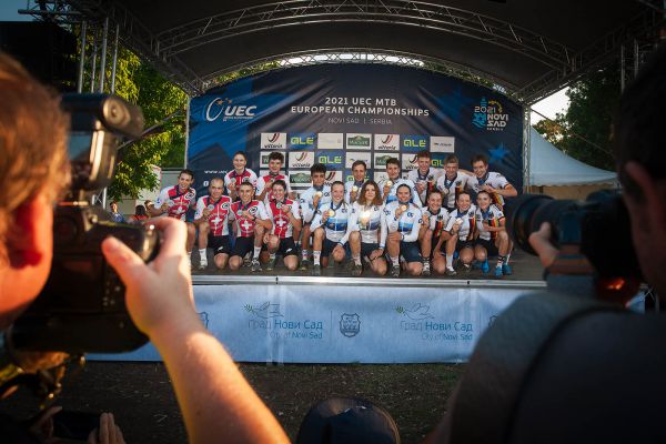 Mistrovství Evropy XCO - Novi Sad 2021 - štafety