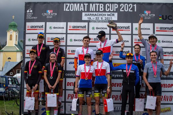 Mistrovství ČR XCO - Harrachov 2021 - štafety