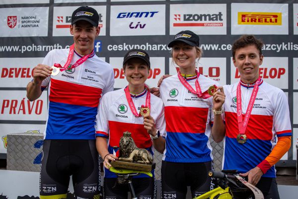 Mistrovství ČR XCO - Harrachov 2021 - štafety
