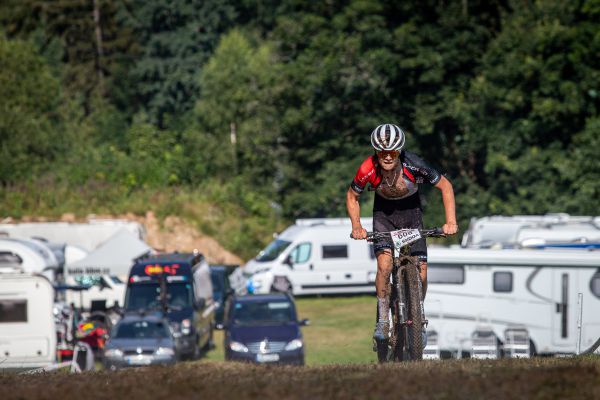 MČR XCO 2021 - nejmladší z rodu Ježků - Václav, dojel druhý mezi kadety