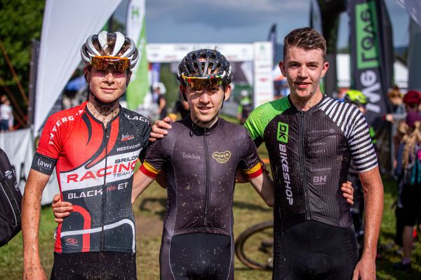 MČR XCO 2021 - nejlepší trojice kadetů