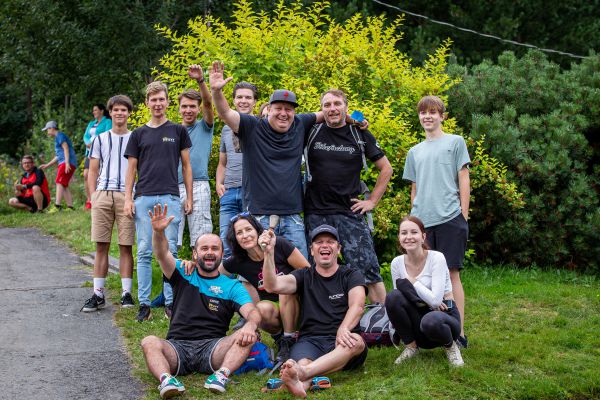 MČR XCO 2021 - strakonický bike ultras opět skvěle fandili