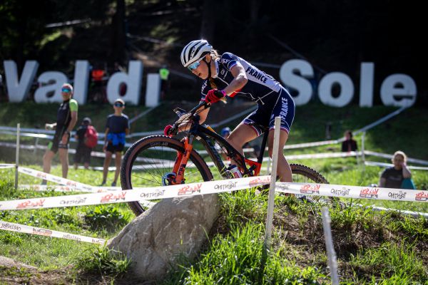 MS 2021 - junioři - Line Burquier vítězka juniorek