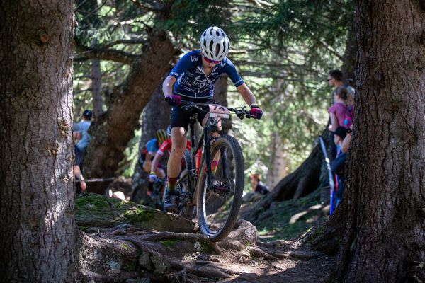 SP Lenzerheide 2021 - jediná česká závodnice Jana Czeczinkarová