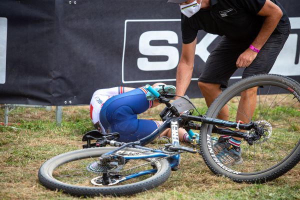 MS 2021 - short track - Evie v cíli