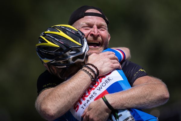 MS 2021 - junioři - radost trenéra Jana Slavíčka