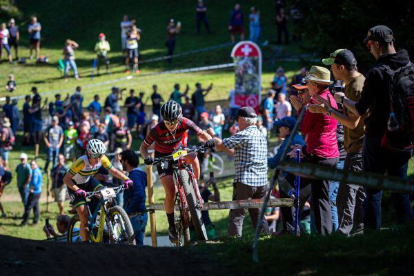 SP Lenzerheide 2021 - Sina Frei se před domácími fanoušky chtěla ukázat