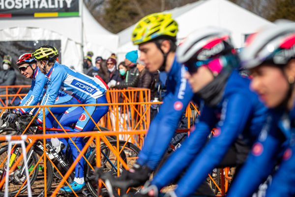 MS cyklokros - Fayetteville 2022 - štafety