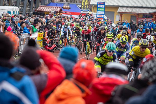 MČR v cyklokrosu 2022 - nalevo to lehlo