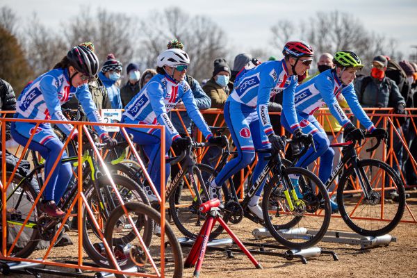 MS cyklokros - Fayetteville 2022 - štafety