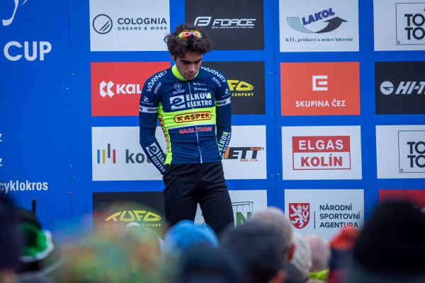 MČR v cyklokrosu 2022 - zklamaný Kuba