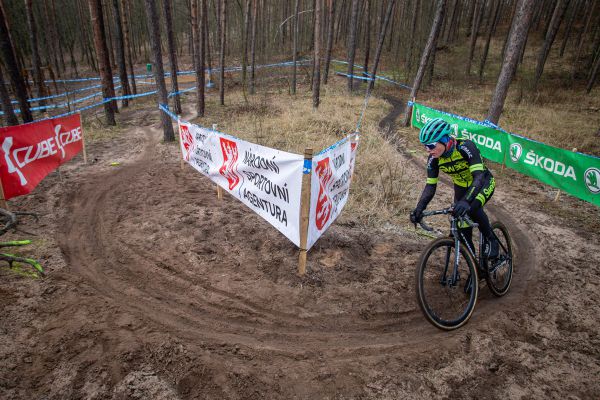 Mistrovství ČR cyklokros 2022 - Kolín trénink