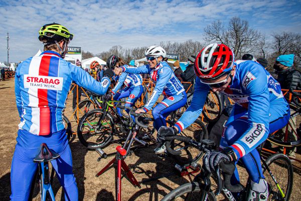 MS cyklokros - Fayetteville 2022 - štafety