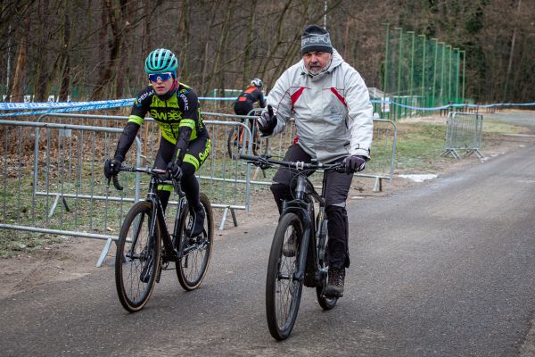 MČR 2022 - Kolín trénink - Pavel Jindřich s Milanem Chrobákem
