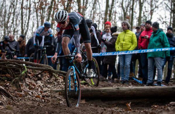MČR v cyklokrosu 2022 - nejlepší junior závodu Václav Ježek