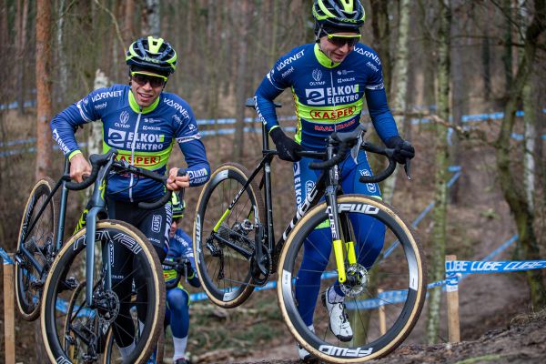 Mistrovství ČR cyklokros 2022 - Kolín trénink