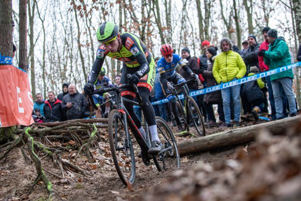MČR v cyklokrosu 2022 - Šimon Vaníček a Josef Jelínek