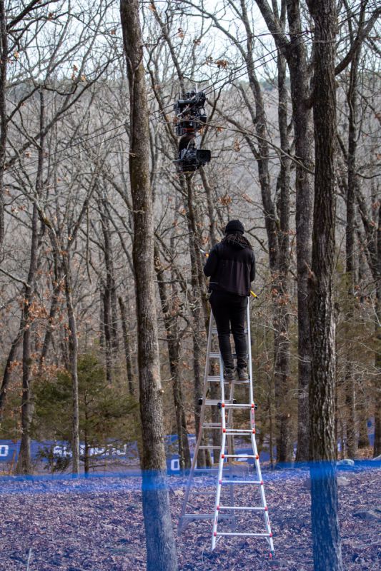 MS Fayetteville 2022 - připrava televizního přenosu