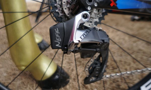 MS Fayetteville 2022 - na kole van der Haara byla baterie Jolandy Neff :-)