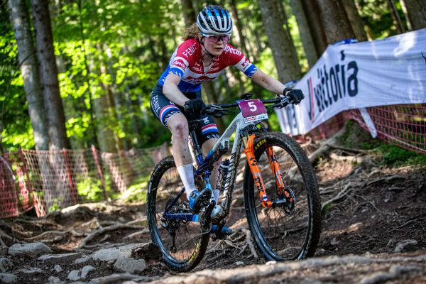 SP XCO Leogang - Puck Pieterse jela v technice neuvěřitelně