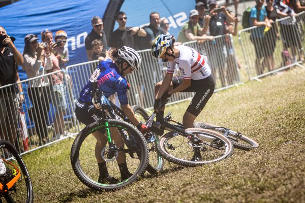 Naděje domácí Mony Mitterwallner zmizely 50 metrů po startu