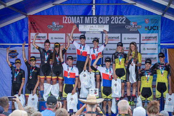 Mistrovství ČR XC0 2022 - Stupno - štafety