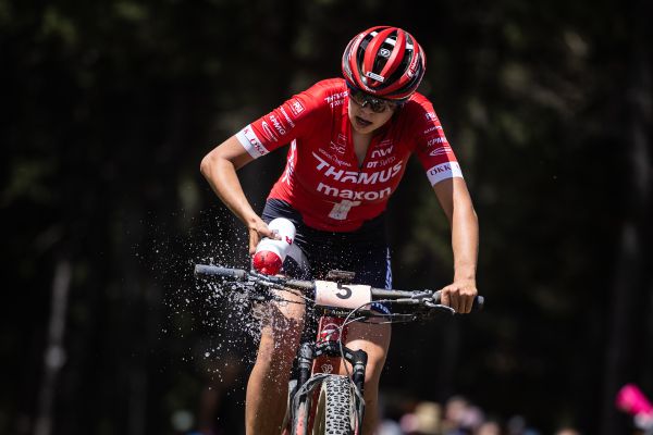 Alessandra Keller se snaží rozběhat řazení