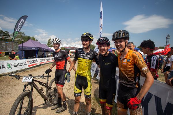 MČR XCO 2022 - čtyřka nejlepších juniorů