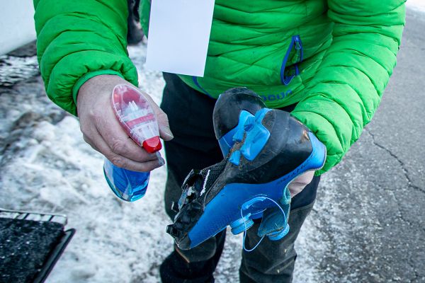 Val di Sole 2022 - ochrana proti námraze na kufrech