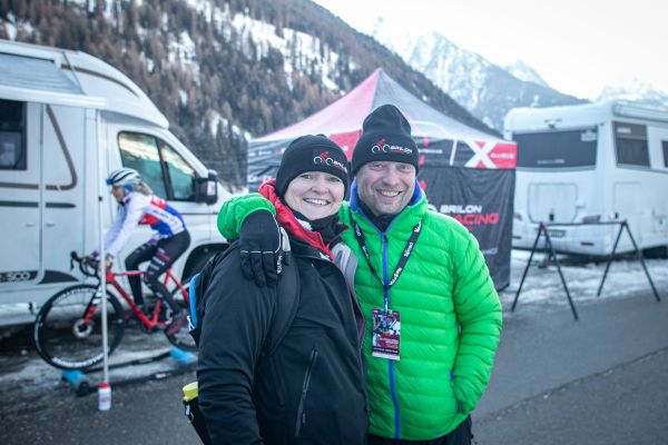 Val di Sole 2022 - Hladíkovi. Jana s Pepou