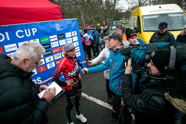 MČR - Ml. Boleslav 2023 - Kristýna pod palbou dotazů ČT