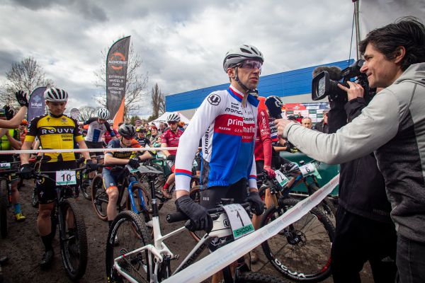 ČP XCO #1 2023 - Ondřej Cink ujel půl kola, pak odstoupil