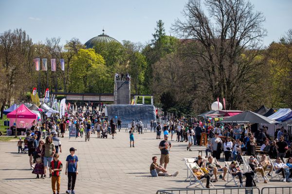 Prague Bike Fest 2023 - hlavní "bulvár"