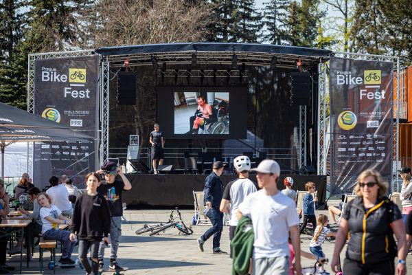Prague Bike Fest 2023 - Dan Polman na hlavní stagi