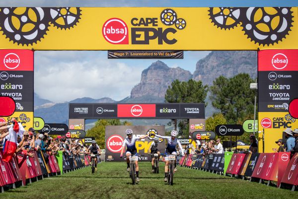 Cape Epic 2023 - 7. etapa - Janka Števková a Martina Krahulcová