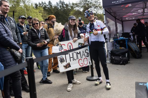 Pauline Ferrand-Prevot s fanoušky