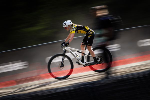 Zuzana Šafářová při čtvrtečním XCC