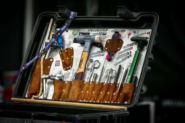 SP Lenzerheide 2023 - špacír týmovým zázemím