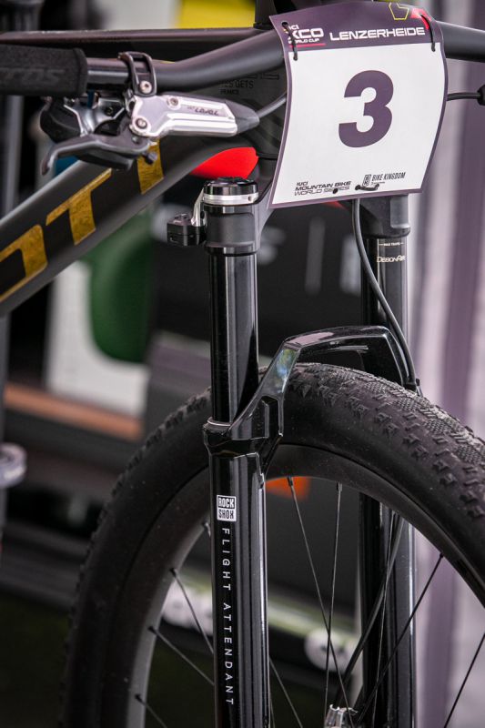 SP Lenzerheide 2023 - špacír týmovým zázemím