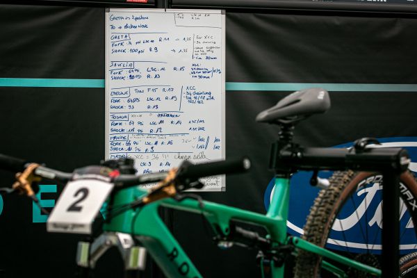 SP Lenzerheide 2023 - špacír týmovým zázemím