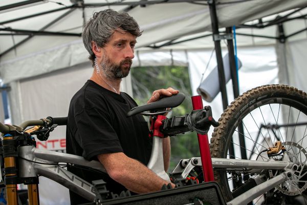 SP Lenzerheide 2023 - špacír týmovým zázemím