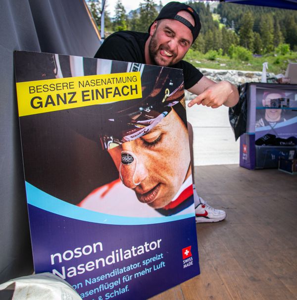 SP Lenzerheide 2023 - špacír týmovým zázemím